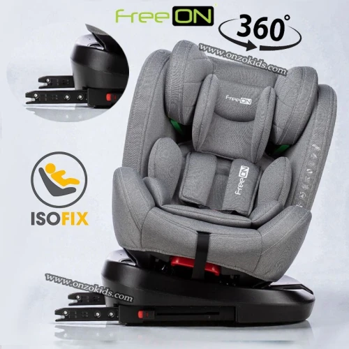 Siège Auto Pivotant Rotatif 360 ISOFIX pour Bébé 0-36 kg Sierra - FreeON