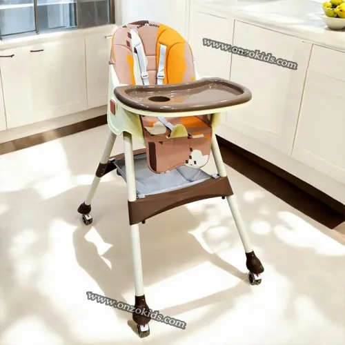 Chaise haute réglable au 02 niveaux pour bébé - Cake