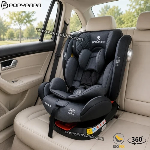 Siège auto isofix pivotant 360 - Popypapa | Anna