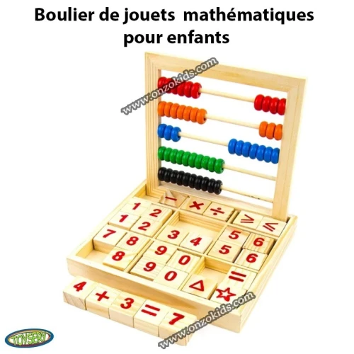 jeux éducatif Boulier de jouets mathématiques pour enfants  TOYSERY