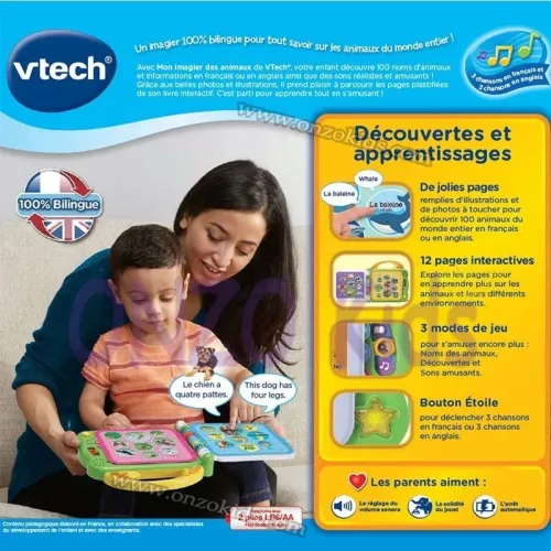 Mon imagier des animaux Vtech