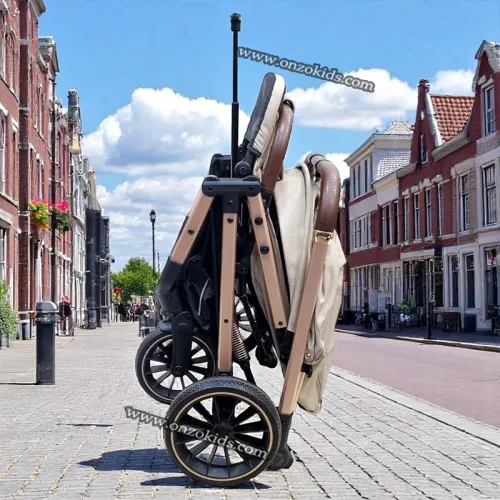 Poussette compacte valise réversible de luxe-Kidilo