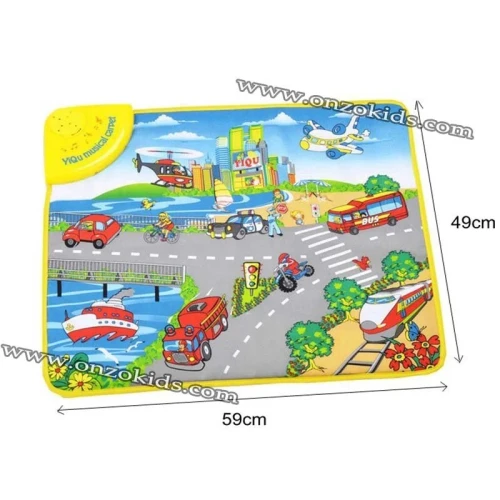 Tapis musical ville côtière