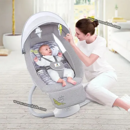 Balancelle électrique 3 en 1 pour bébé - Mastela