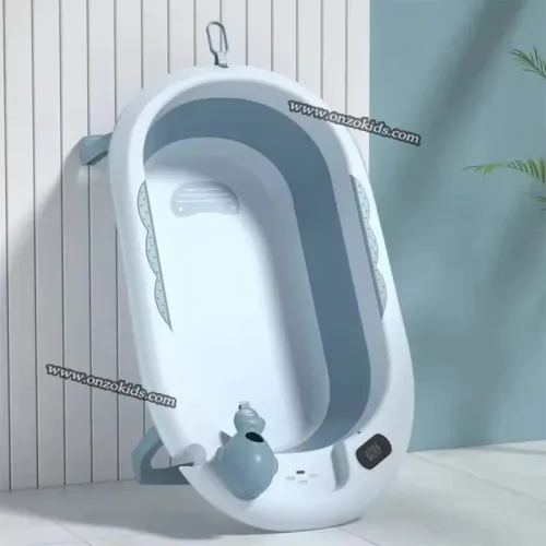 Baignoire pliable avec coussin réducteur confortable