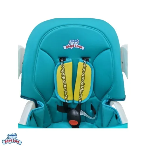 Chaise haute réglable au 07 niveaux avec roulettes pour bébé | Bébé love