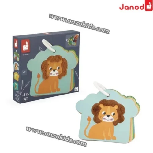 jeux éducatif Cartes Tactiles Savane