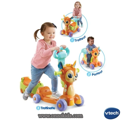 Merlin, trotti porteur 6 en 1  -Vtech 