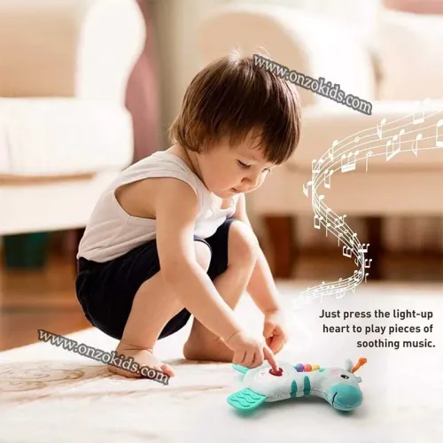 Adorable Peluche musicale avec masse gencive