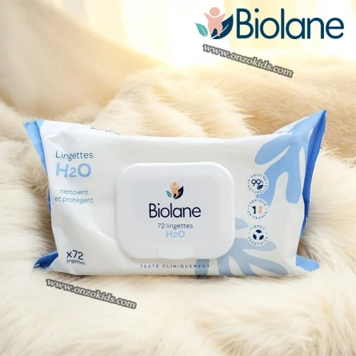 Lingettes épaisses H2o pour bébé - BIOLANE
