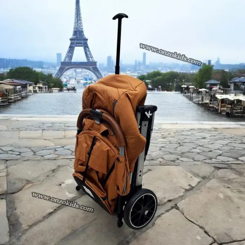 Poussette Kidilo Compacte Valise avec Cache Pieds