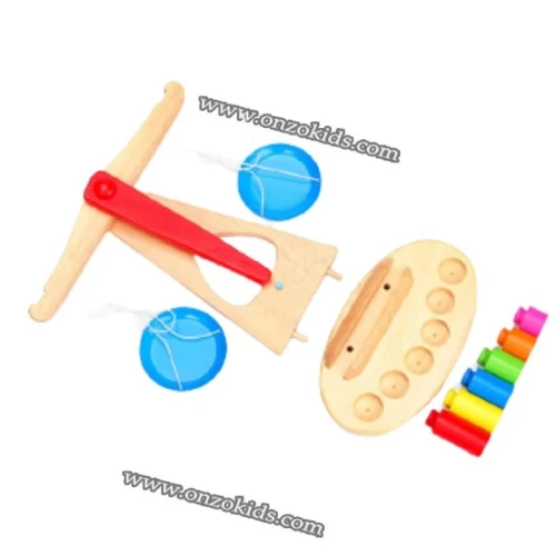 jeux éducatif Balance Numérique en Bois pour Bébé