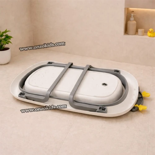 Baignoire Pliable Avec Thermomètre Pour Bébé