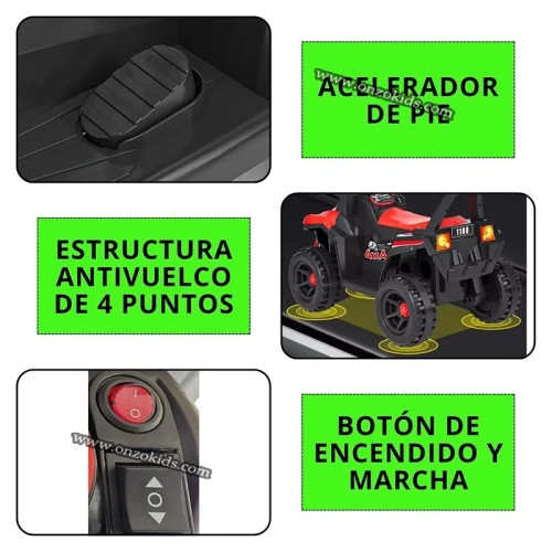 Quad Electrique Rechargeable Roadmaster pour Enfants