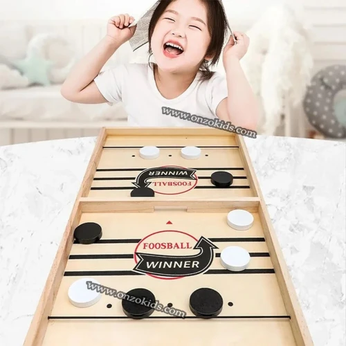 Table de Hockey Portable en Bois