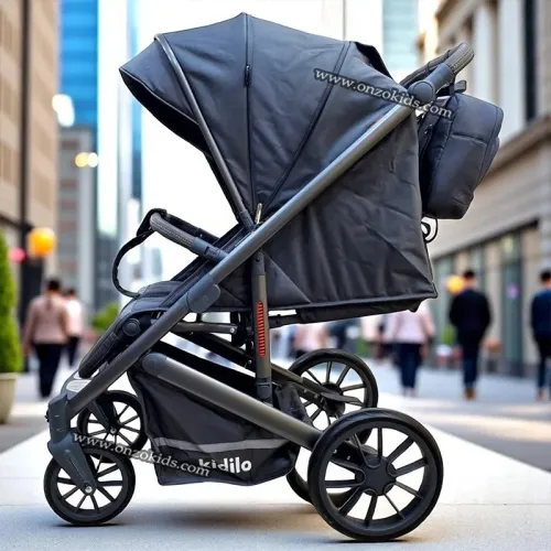 Poussette Compacte Valise avec Sac et Cache Pieds - Kidilo