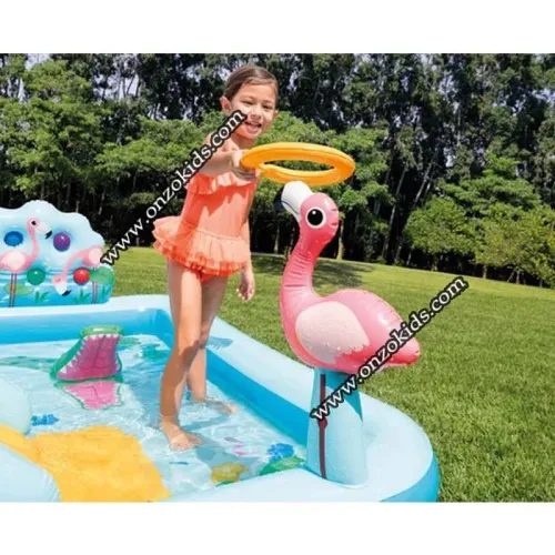 Piscine de jeu Jungle Adventure 244x198x71cm Intex