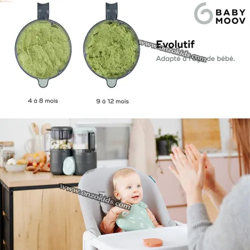 Nutribaby One, Cuiseur à vapeur Mixeur bébé 4en1 - BabyMoov