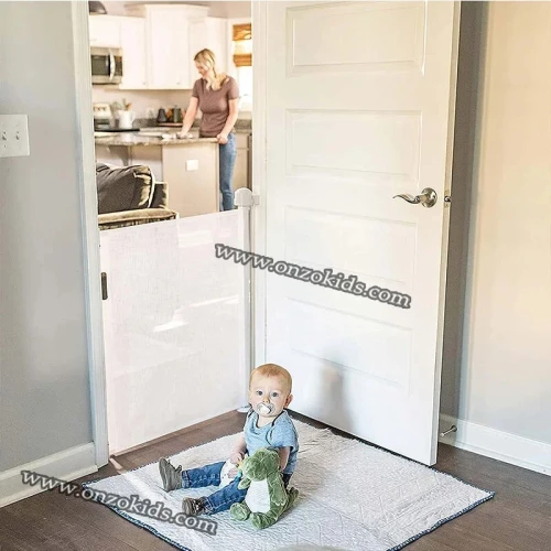 Barrière de sécurité rétractable pour bébé 150 Cm
