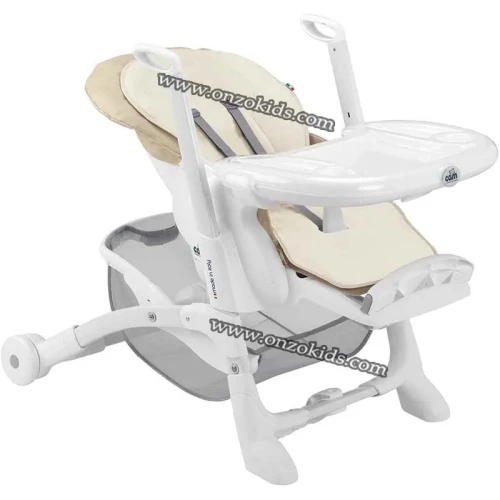 Chaise haute Istante réglable en 8 hauteurs  Cam