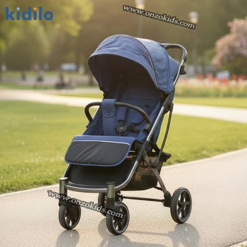 Poussette Taurus avec cache pieds et sac a dos-Kidilo