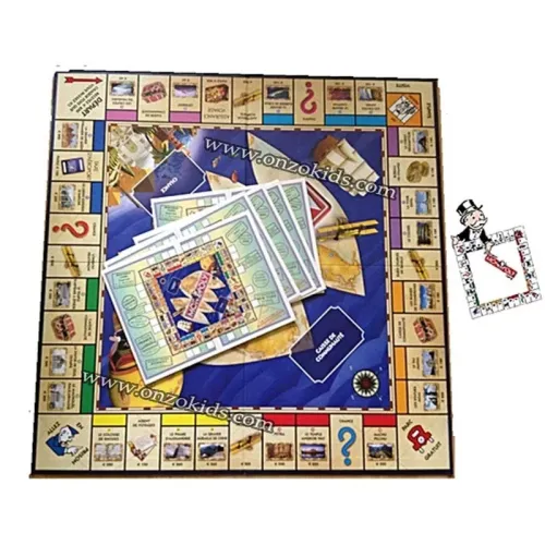 jeu de société MONOPOLY  EDITION MERVEILLES DU MONDE
