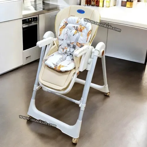 Chaise haute réglable pour bébé avec balançoire 2en1 - Mely