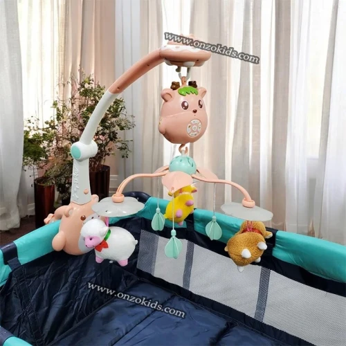 Mobile musical pour bébé avec lumières