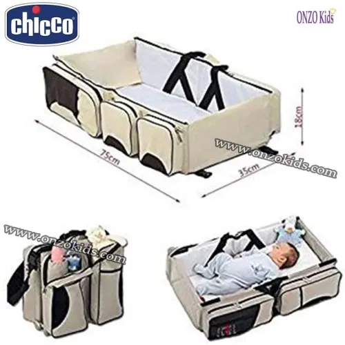 Sac à langer et lit de voyage multifonctionnel 3 en 1 - Chicco