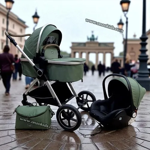 Poussette Landau de Luxe 4en1 - Kidilo