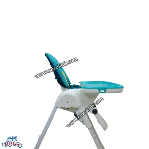 Chaise haute réglable au 07 niveaux avec roulettes pour bébé | Bébé love