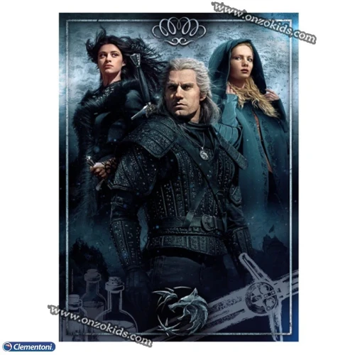 Puzzle The Witcher 1000 pièces | Clementoni