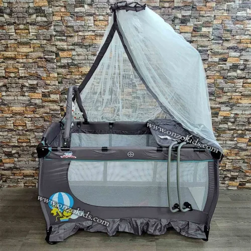 Lit parc avec balançoire et jouet pour bébé | Bébé Love