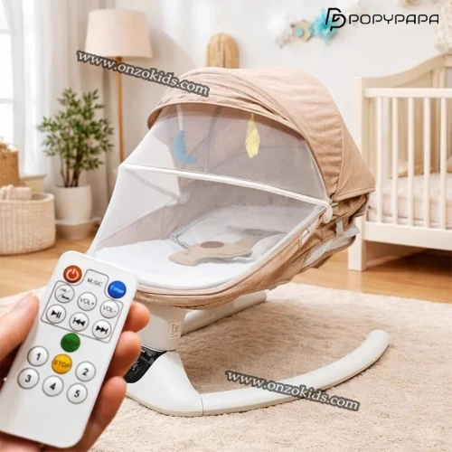 Balancelle Électrique Avec Télécommande Et Bluetooth 4 en 1 - Popypapa