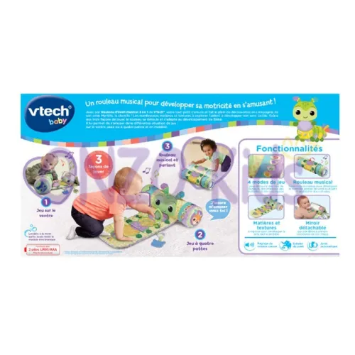 Rouleau déveil musical 3 en 1 pour bébé | Vtech