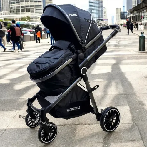 Poussette landau réversible pour bébé - YOUMU