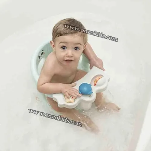 Siège de bain avec tablette rabattable - Olmitos