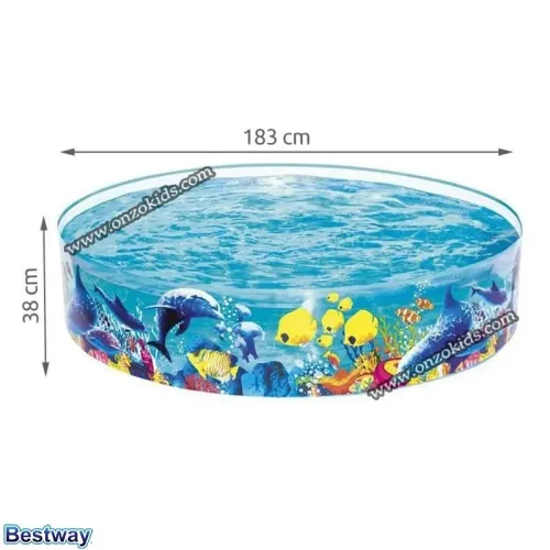 Piscine expansion pour enfants 183 x 38cm BESTWAY