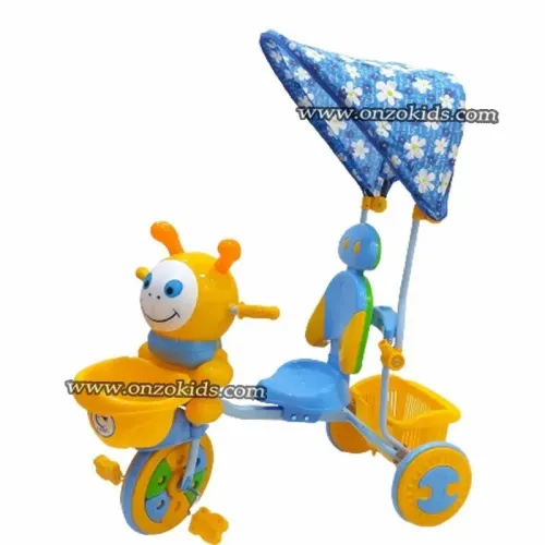Vélo Tricycle scooter à pédales avec tige de guidage