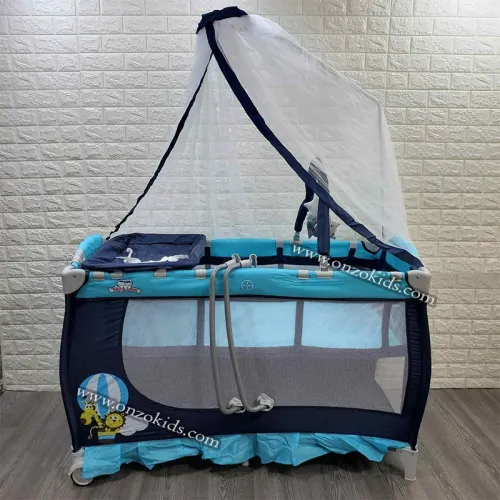 Lit parc avec balançoire et jouet pour bébé | Bébé Love