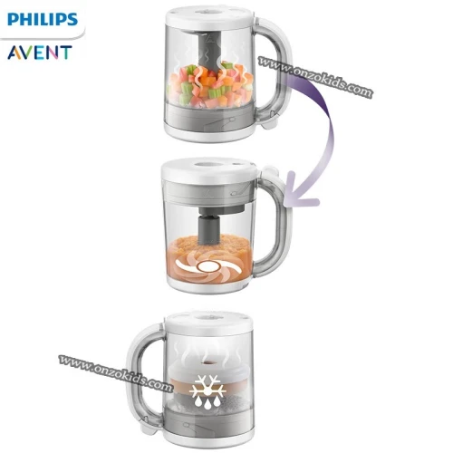 Cuiseur Vapeur et Mixeur Préparateur pour bébé 4en1 - Avent Philips