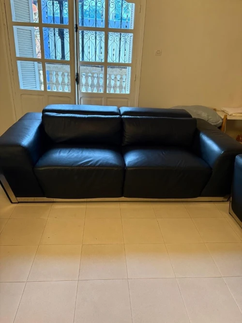 Canapé cuir