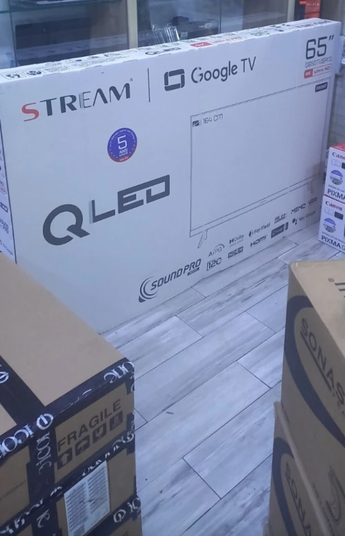 STREAM 65 4K QLED 120 HERTZ GOOGLE TV