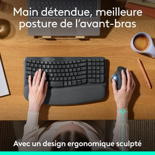 Souris Sans Fil LOGITECH M570 TRACKBALL Original