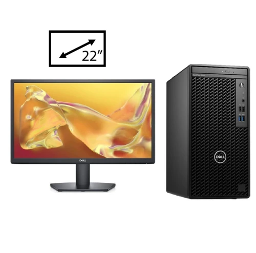 DELL OPTIPLEX 7010 i3-13100 - 8Go - 512 Gb SSD - Ecran 22