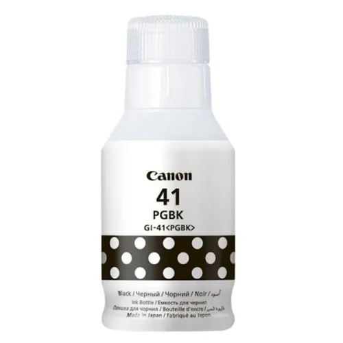 BOUTEILLE D ENCRE CANON NOIR ORIGINAL GI 41