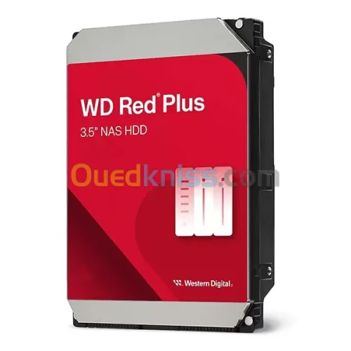 DISQUE DUR NAS 3,5"WD RED PLUS NAS 2TO /6TO/10TO 