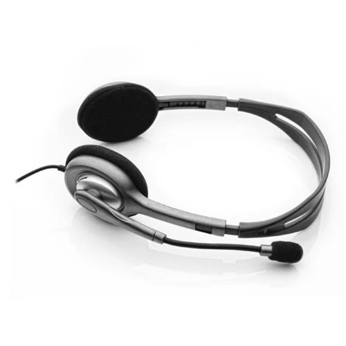 CASQUE LOGITECH H110 STEREO CONNEXION AUDIO 3.5 MM/1.8M