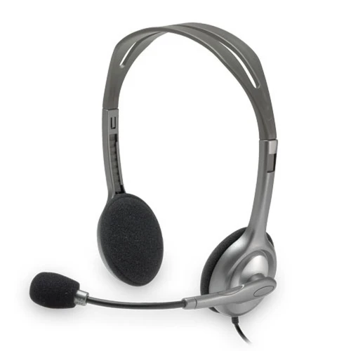 CASQUE LOGITECH H110 STEREO CONNEXION AUDIO 3.5 MM/1.8M