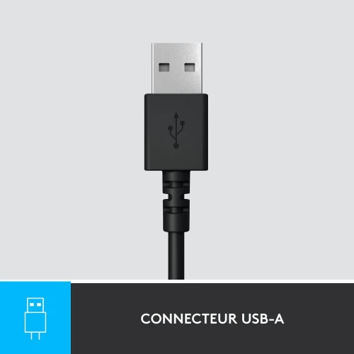 Casque LOGITECH H390 USB stéréo